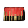 Mayhew MAY61397 12 Piece Brass Punch and Scraper (Metric) Set.