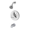 Symmons SYMS9602XP S-9602-X -P Origins Tri-Star Handle Tub/Shower System with Volume Control/Stops