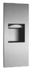 Bobrick 36903  TrimLineSeries Stainless Steel Recessed Paper Towel Dispenser and Waste Receptacle, Satin Finish, 13" Width x 31-1/8" Height x 3-5/8" Depth