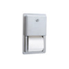 Bobrick 3888 B- 5-1/4" Diameter, Stainless Steel Classic Series Recessed Multi Roll Toilet Tissue Dispenser.