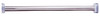 Bobrick 6047x60  ClassicSeries 304 Stainless Steel Extra Heavy Duty Shower Curtain Rod with Square End Flange, Satin Finish, 1-1/4" Diameter x 60" Length