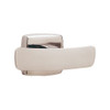 Bobrick 76727  Stainless Steel Surface Mounted Double Robe Hook, Satin Finish, 3-15/16" Width