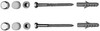 Duravit 67011000 006701 Mounting Screws and Caps for Floor Mounted Bidets and Toilets