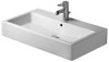 Duravit 4548000001 045480 Wash Basin 31-1/2" with Tap Platform and One Tap Hole from Vero Series