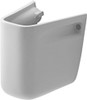 Duravit 8571700002 Siphon cover D-Code white, for handrinse basin 070545 White Alpin