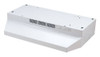 Broan 412401 Broan White Non-ducted Range Hood The 41000 series of non-ducted under cabinet hood