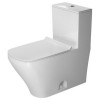 Duravit 2157010085  Onepiece Toilet Durastyle White Singleflush,Siphon Jet,Elong.,Het Onepiece Toilet Durastyle Singleflush,Siphon Jet,Elong.,Het