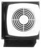 Broan 509S -Broan Through-the-Wall Ventilation Fan, White Square Exhaust Fan, 6.5 Sones, 180 CFM, 8"
