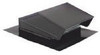 Broan 634 Nutone Steel Roof Cap for 3-1/4" x 10" or up to 8" round duct. Black
