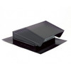 Broan 634M Broan Steel Roof Cap for 6" round duct. Includes damper and birdscreen. Black.