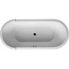 Duravit 700011000000090  Oval bathtub Starck 74 3/4" x 35 1/2", white, built-in, US-version