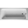 Duravit 700100000000090  Bathtub D-Code 1700x750mm white outlet in foot area US-version 74634