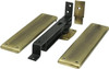 Deltana DASH95U5  Olive Green Bronze Spring Hinge Double Action with Solid Brass Cover P