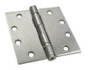 Deltana S45BBU15 4.5 in. x 4.5 in. Heavy Duty Square Steel Hinge - Pair (Set of 10) (2 Ball Bearing - Satin Nickel).