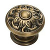 SCHAUB 870-RB and Company 870 Corinthian Design Mushroom Cabinet Knob With 1-3/8" Diame, Redington Brass