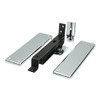 Deltana DASH95U26  Double Action Solid Brass Spring Hinge with Solid Brass Cover Plates