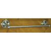 Rusticware 8124SN 8124 24" Towel Bar with Backplate from the Riverside Collection, Satin Nickel