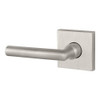 Baldwin PVTUBCSR112  Reserve Privacy Tube with Contemporary Square Rose in Aged Bronze Finish