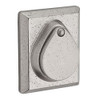 Baldwin SCRSD492 SC.RSD Rustic Square Keyed Entry Single Cylinder Deadbolt, White Bronze 884011500038 .