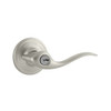 KWIKSET 740TNL-15S Tustin Entry Lever featuring SmartKey in Satin Nickel