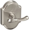 Rusticware 8603SN 8603 Robe Hook with Backplate from the Wenmoor Collection, Satin Nickel