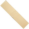 Deltana PP3515U3  3 1/2-Inch x 15-Inch Solid Brass Push Plate by.