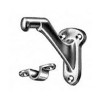 IVES 59A5 Aluminum Handrail Bracket, Large, 1-1/2"W x 2-13/16"H, Antique Brass