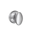 SCHLAGE F170SIE626 F170-SIE Siena Single Dummy Door Knob, Satin Chrome.