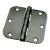 Deltana S35R51B  Residential Thickness Steel 3 1/2-Inch x 3 1/2-Inch x 5/8-Inch Radius Hinge.