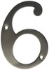 Deltana RN4-6U15 DEL US15       4 IN HOUSE NUMBER #6 BRASS