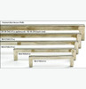 SCHAUB 788-4-PWB and Company Vinci Collection 4" cc Pull - Polished White Bronze