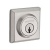 Baldwin SCTSD150  Reserve Single Cylinder Traditional Square Deadbolt in Satin Nickel Finish