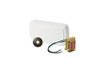 Broan BK131LRBZ Broan Chime with One Lighted Stucco Push Button and One Standard Transformer, Oil Rubbed Bronze