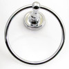 Rusticware 8286CH 8286 Towel Ring with Backplate from the Midtowne Collection, Polished Chrome