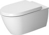 Duravit 2544090092 Toilet wall mounted, Darling New, washdown model, ready for SensoWash White Alpin