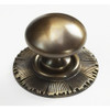 SCHAUB 970-ED Knob With Backplate 1-1/4" Diameter Estate Dover