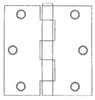 Deltana S35U1B-R  Steel 3 1/2-Inch x 3 1/2-Inch Square Hinge for Indoor Applications