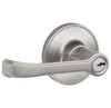 SCHLAGE J54TOR630 J Dexter Satin Stainless Steel Universal Keyed Entry Door Lever