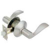 SCHLAGE F10ACC619 Lever Lock Passage Accent Satin Nickel Left Or Right Handed Ada Compliant Ansi Gr 2.