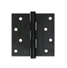 Deltana DSB4B10B  4 x 4 in. Square Ball Bearings Hinges, Oil Rubbed Bronze - Solid Brass - 30 Case - Pack of 2.