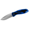 Kershaw 268599 Blur, Navy Blue Stonewashed () 3.4” Stonewashed 14C28N Steel Blade and Navy Blue Anodized Aluminum Handle with Black Trac-Tec Inserts, SpeedSafe Opening, Reversible Pocketclip 3.9 OZ