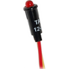 BLUE SEA SYSTEMS BS-8171 Blue Sea Systems Indicator Light, Red LED, 12/24VDC, Black/Red,