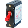 BLUE SEA SYSTEMS BS-7217 Breaker, A, 1 Pole Red-Toggle AC/DC 25A
