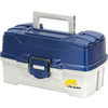  PLANO 620206 Tackle Box, 2-Tray, Blue/White