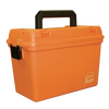 PLANO PLA-161250 Plano Molding Emergency Supply Box 15L x 8W x 10H, Orange