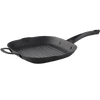 Starfrit STF-060903-004-0000 The Rock 11" Cast Iron Grill Pan, Black