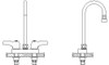 Delta 27C4833 Commercial 27C4 / 27C5 / 27C6 Two Handle 4"" Deck Mount Faucet 138022