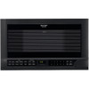 Sharp R1210T R-1210 1-1/2-Cubic-Foot 1100-Watt Over-the-Counter Microwave, Black