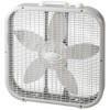 Lasko 3733 Box Fan, 3-Speed, 20-Inch, White