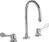 Delta 3579LF-WFLGHDF Faucet Classic, Two Handle Widespread Lavatory, Less Grid Strainer, Chrome